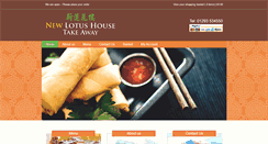 Desktop Screenshot of newlotushouse.net